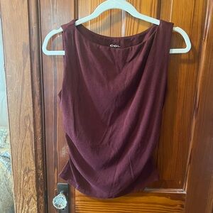 OGL Eco-Mousse® Ruched Sides Boatneck Brami Top